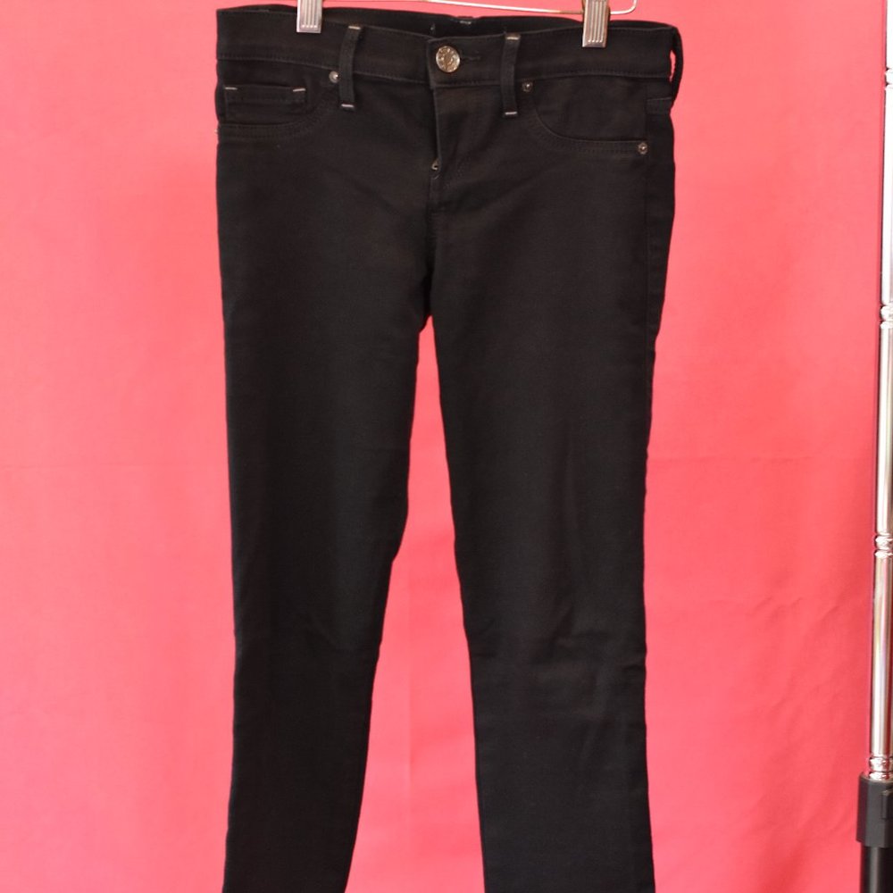 Express women's black jean leggings size 0r